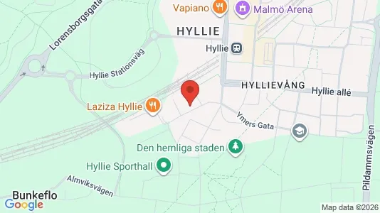 Kontorlokaler til leje i Malmø Centrum - kort over placeringen