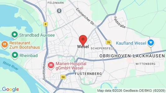 Kantorruimte te huur i Wesel - Foto uit Google Street View