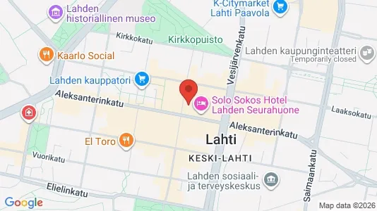 Kontorlokaler til leje i Lahti - Foto fra Google Street View
