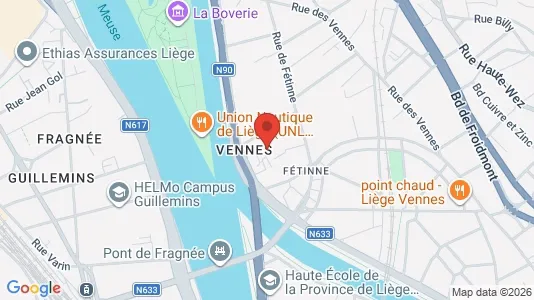 Kontorer til leie i Luik – Bilde fra Google Street View