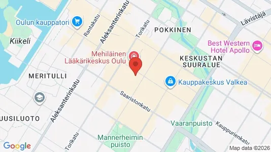 Kantorruimte te huur i Oulu - Foto uit Google Street View