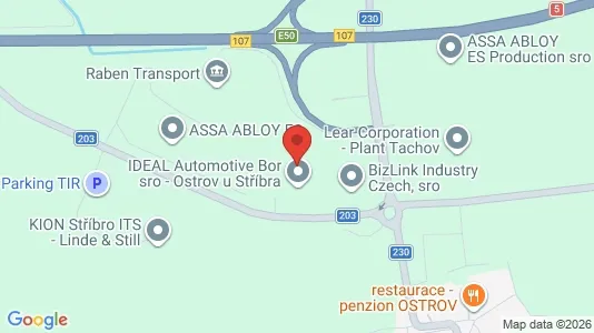 Varastot Vuokrattavana i Plzeň-sever - Kuva Google Street Viewstä