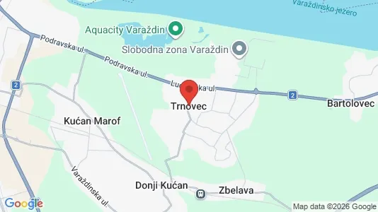 Nieruchomości komercyjne Do wynajęcia i Trnovec Bartolovečki - kort over placeringen
