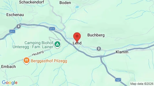 Varastot Vuokrattavana i Lend - Kuva Google Street Viewstä