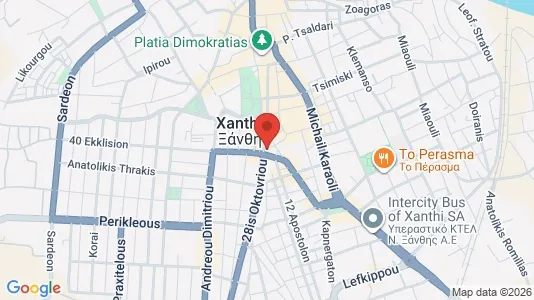 Liikekiinteistöt Vuokrattavana i Avdira - Kuva Google Street Viewstä