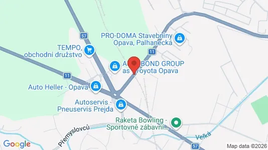 Lokaler til leie i Opava – Bilde fra Google Street View