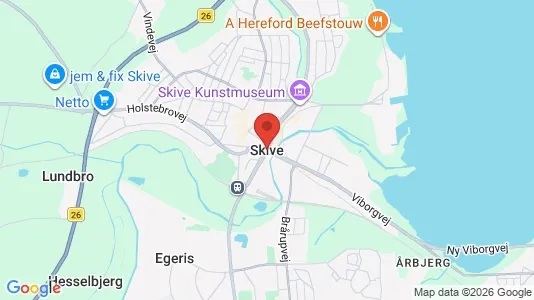Horeca panden te huur i Skive - Foto uit Google Street View