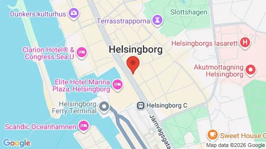 Kontorlokaler til leje i Helsingborg - Foto fra Google Street View