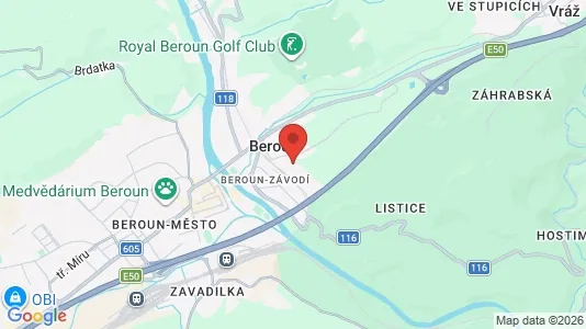 Bedrijfsruimtes te huur i Beroun - Foto uit Google Street View