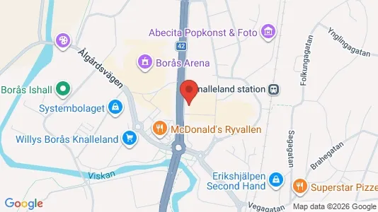 Kontorlokaler til leje i Borås - Foto fra Google Street View