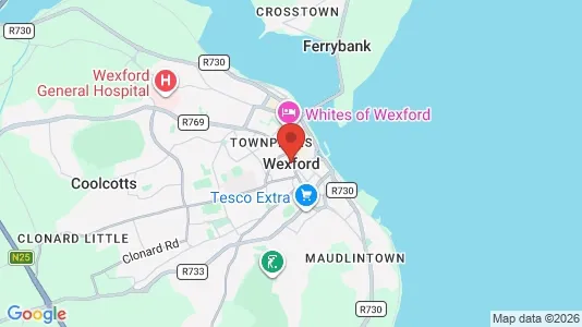 Büros zur Miete i Wexford – Foto von Google Street View