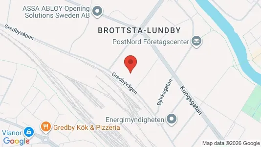 Warehouses for rent i Eskilstuna - kort over placeringen