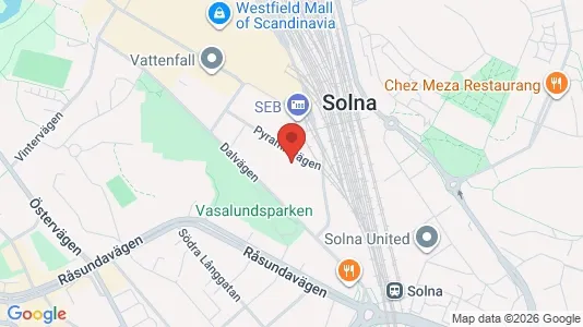 Kontorlokaler til leje i Solna - Foto fra Google Street View