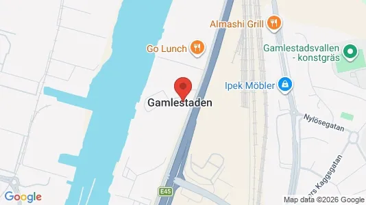 Lager til leie i Göteborg Ø – Bilde fra Google Street View