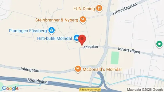 Kontorlokaler til leje i Mölndal - Foto fra Google Street View