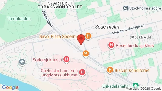 Büros zur Miete i Södermalm – Foto von Google Street View