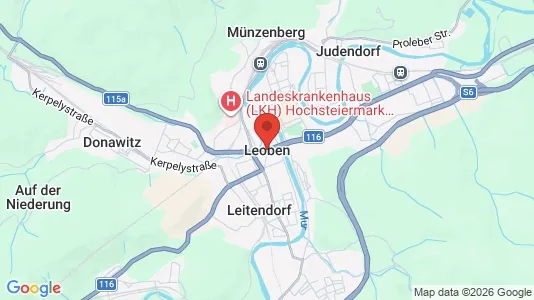 Kaupat Vuokrattavana i Leoben - Kuva Google Street Viewstä