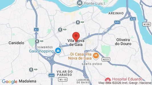 Büros zur Miete i Vila Nova de Gaia – Foto von Google Street View