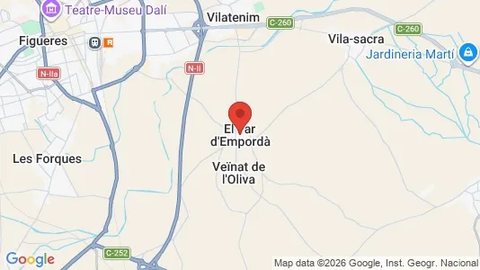 Lager zur Miete i El Far d'Empordà – Foto von Google Street View