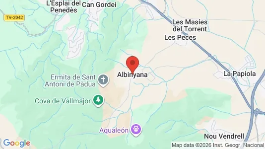 Varastot Vuokrattavana i Albinyana - Kuva Google Street Viewstä