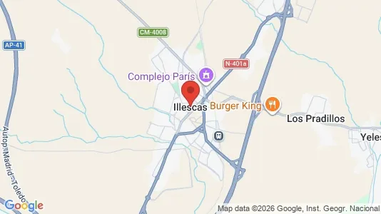 Varastot Vuokrattavana i Illescas - Kuva Google Street Viewstä