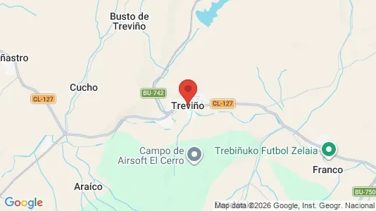 Lager zur Miete i Condado de Treviño – Foto von Google Street View