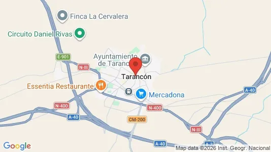 Varastot Vuokrattavana i Tarancón - Kuva Google Street Viewstä