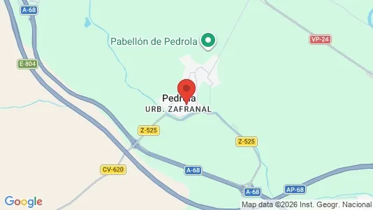 Værkstedslokaler til leje i Pedrola - kort over placeringen