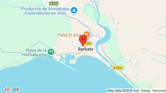 Kaupat Vuokrattavana i Barbate - Kuva Google Street Viewstä