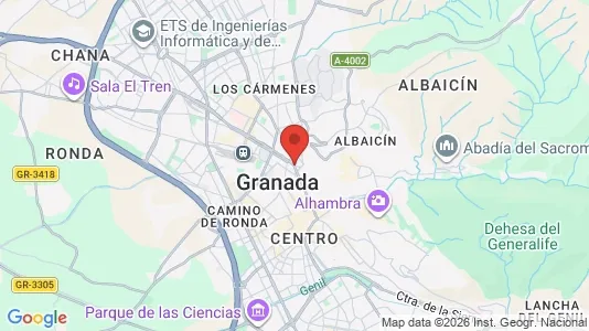 Ladenlokale zur Miete i Granada – Foto von Google Street View