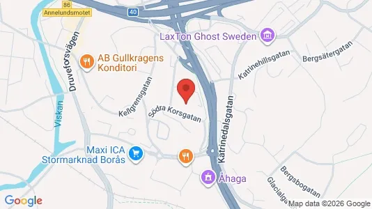 Kontorlokaler til leje i Borås - Foto fra Google Street View