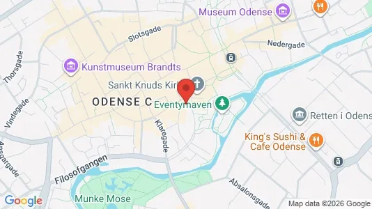 Kantorruimte te huur i Odense C - Foto uit Google Street View