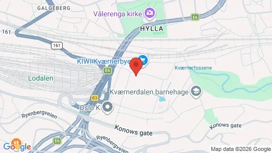 Office spaces for rent i Oslo Gamle Oslo - kort over placeringen