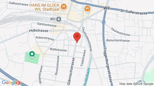 Bedrijfsruimtes te huur i Wil - Foto uit Google Street View
