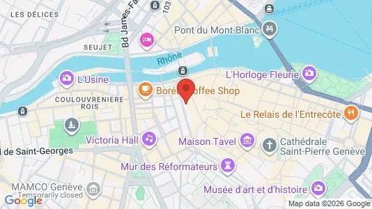 Lokaler til leje i Geneve Centrum - Foto fra Google Street View