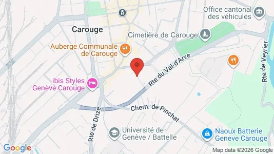 Lokaler til leje i Carouge - Foto fra Google Street View