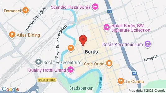 Kontorlokaler til leje i Borås - Foto fra Google Street View