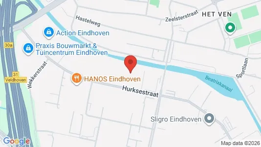 Kontorlokaler til leje i Eindhoven - Foto fra Google Street View