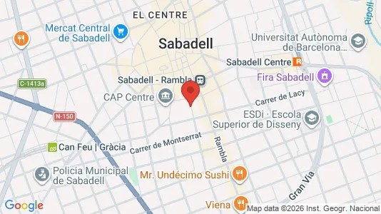 Liikekiinteistöt Vuokrattavana i Sabadell - Kuva Google Street Viewstä
