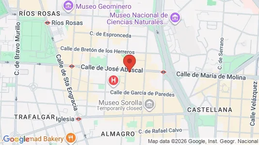Lokaler til leie i Madrid Chamberí – Bilde fra Google Street View