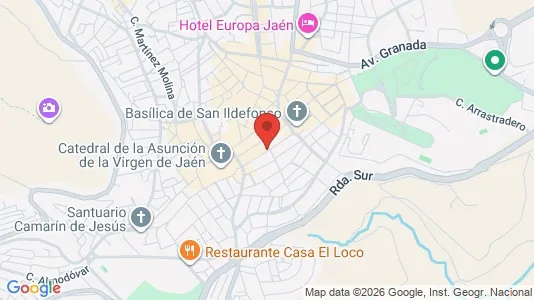Lokaler til leje i Jaén - Foto fra Google Street View