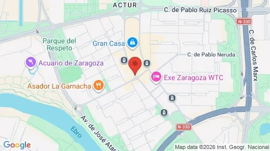 Lokaler til leie i Zaragoza – Bilde fra Google Street View