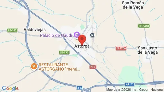 Liikekiinteistöt Vuokrattavana i Astorga - Kuva Google Street Viewstä