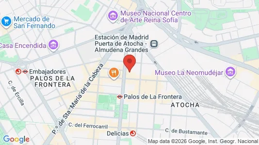 Lokaler til leje i Madrid Arganzuela - Foto fra Google Street View