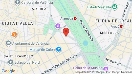 Commercial properties for rent i Valencia L'Eixample - Photo from Google Street View