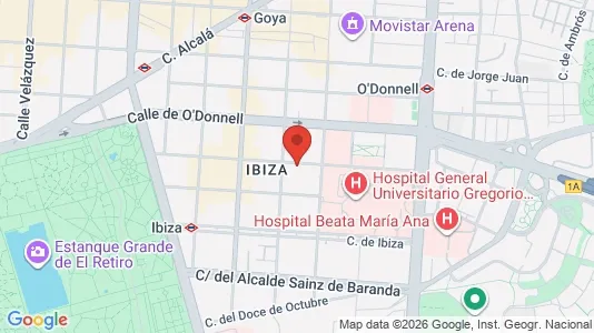 Lokaler til leje i Madrid Retiro - Foto fra Google Street View