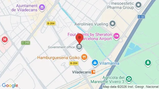 Bedrijfsruimtes te huur i Gavà - kort over placeringen