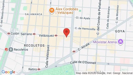 Lokaler til leje i Madrid Chamberí - Foto fra Google Street View