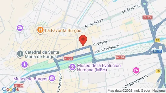 Lokaler til leie i Burgos – Bilde fra Google Street View