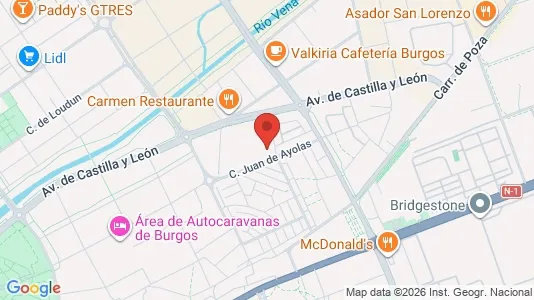 Lokaler til leje i Burgos - Foto fra Google Street View